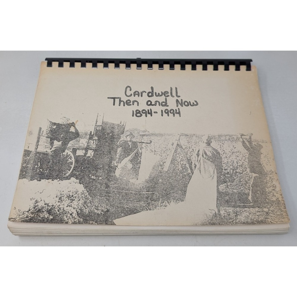 Cardwell Missouri Genealogy History Book 1894-1994 Local Vintage